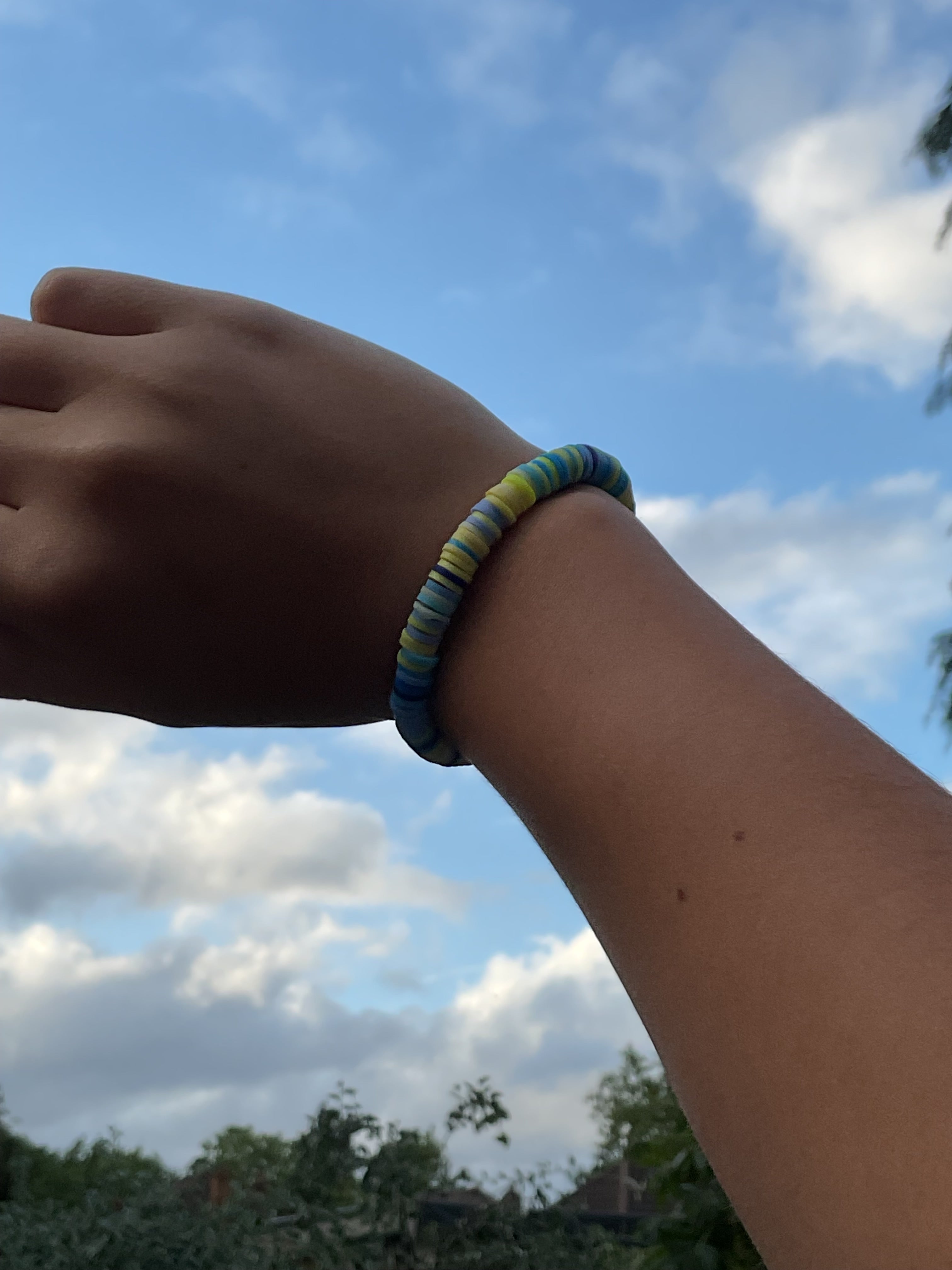Sunny sky bracelet ☀️☁️