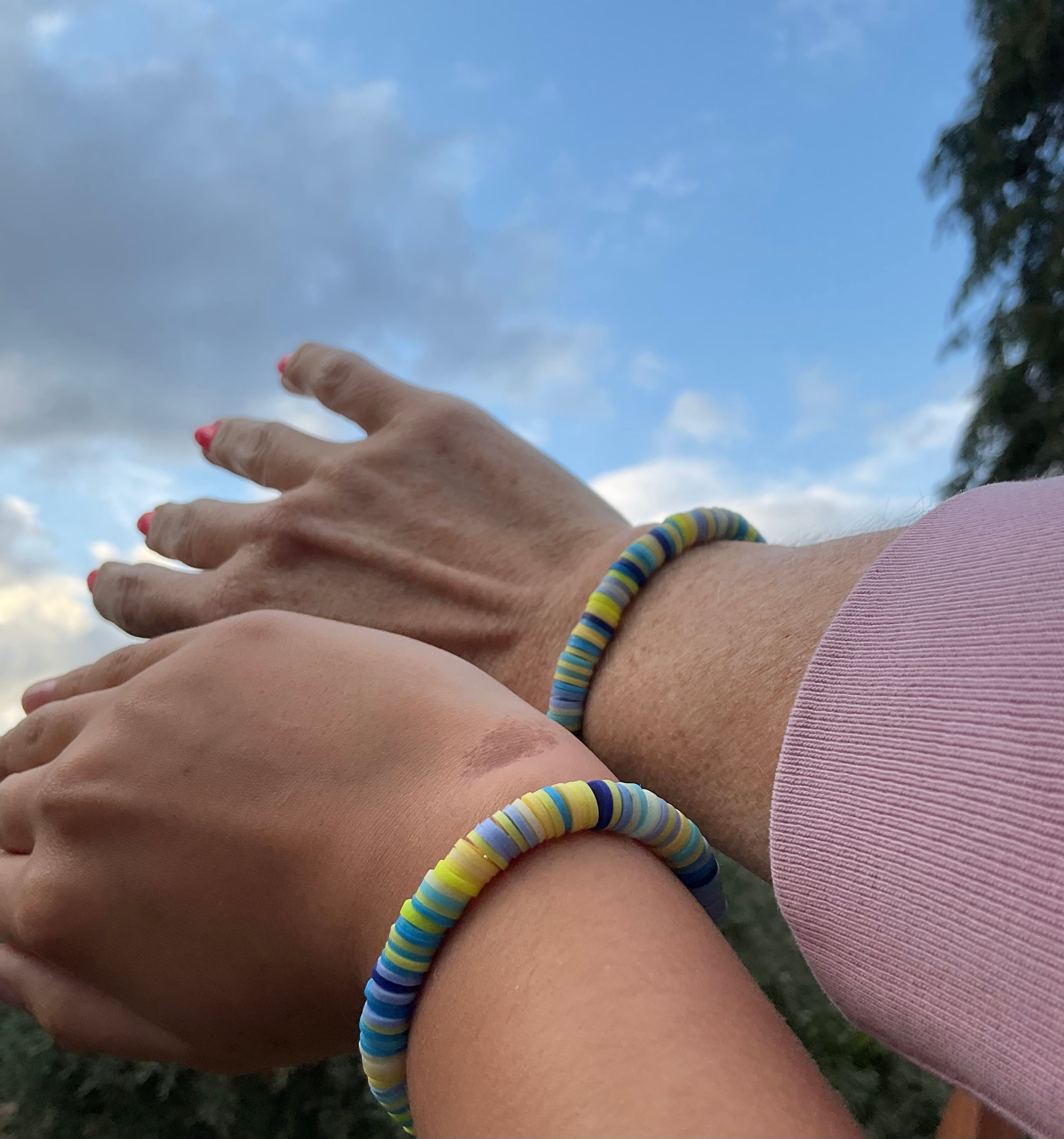 Sunny sky bracelet ☀️☁️