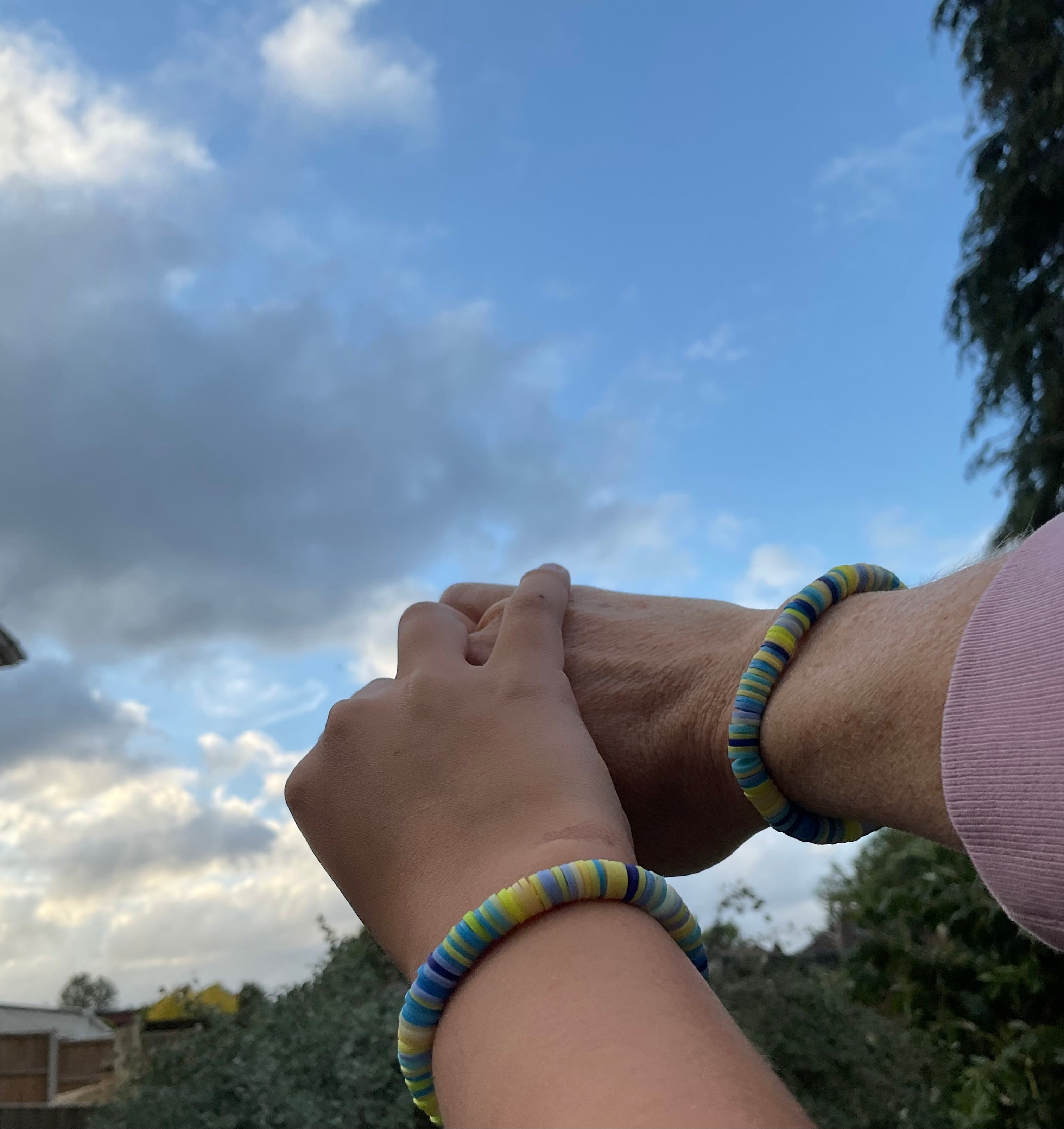 Sunny sky bracelet ☀️☁️
