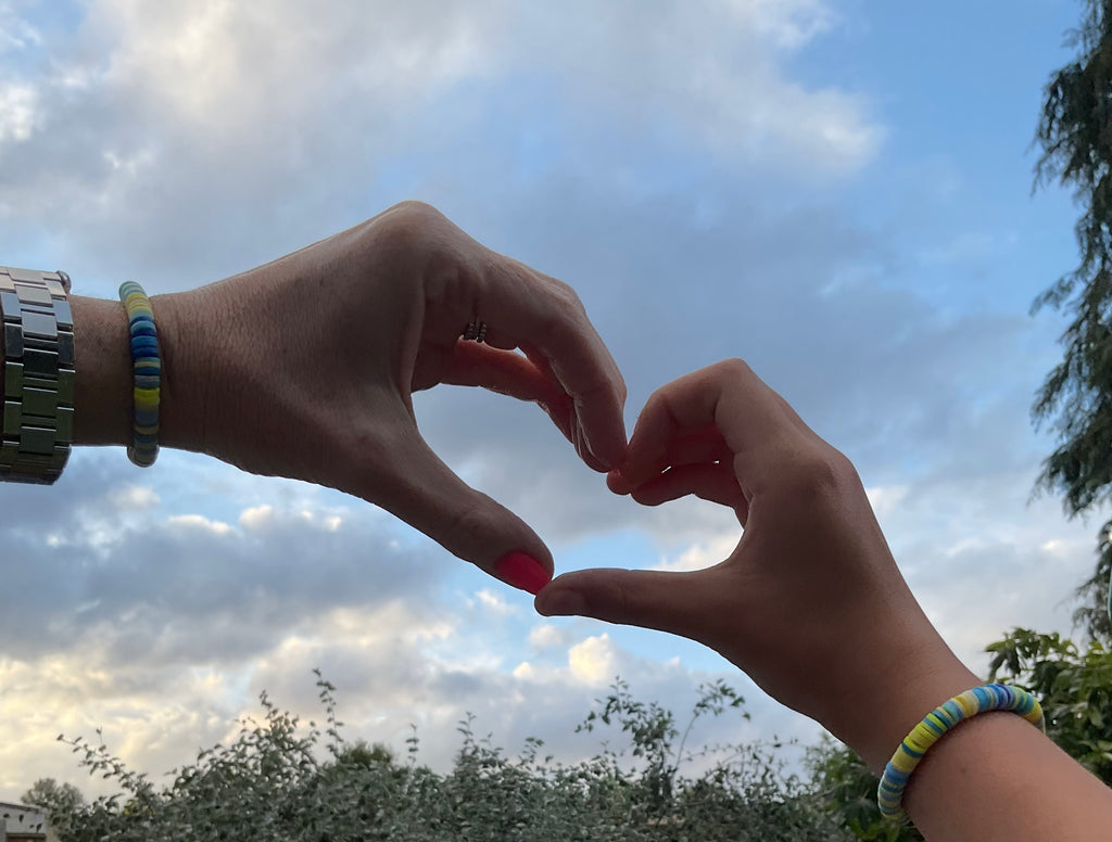 Sunny sky bracelet ☀️☁️