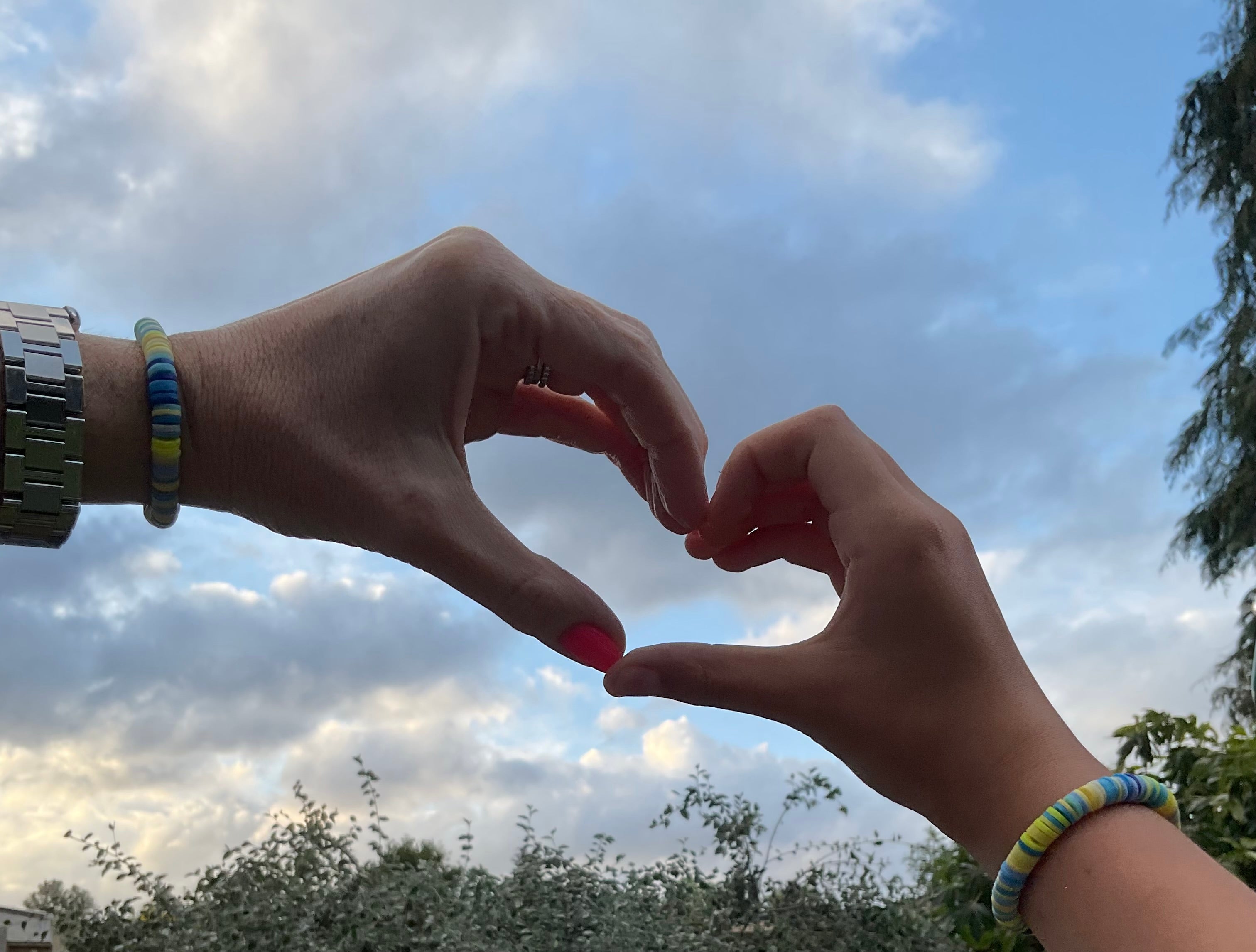 Sunny sky bracelet ☀️☁️