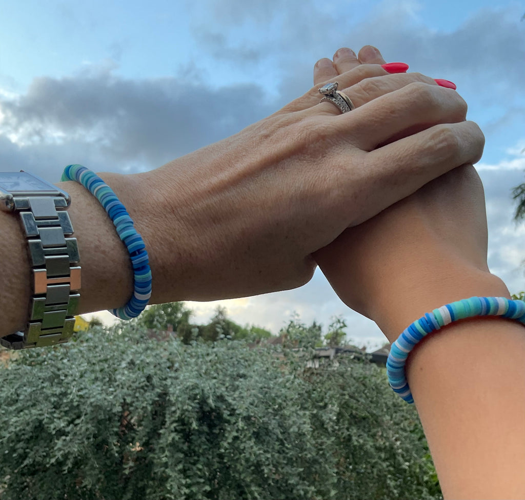Ocean breeze bracelet! 🌊