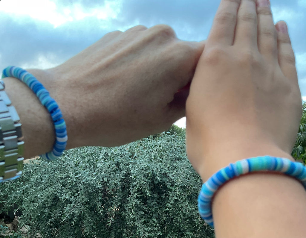 Ocean breeze bracelet! 🌊